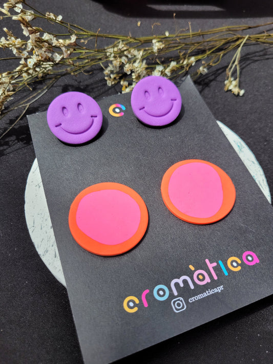 Happy Face Stud Pack
