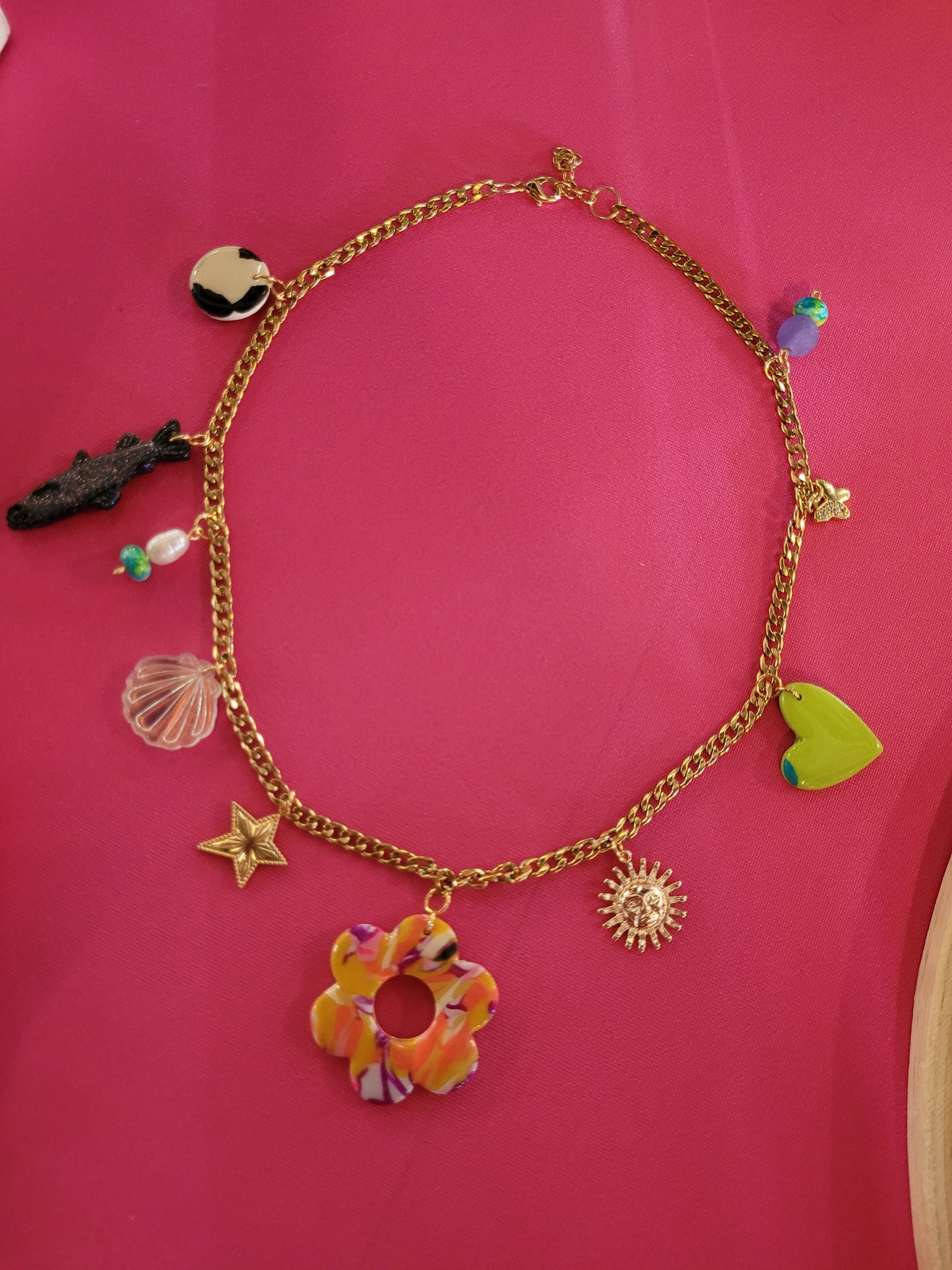 Charm Necklace (estilos variados)