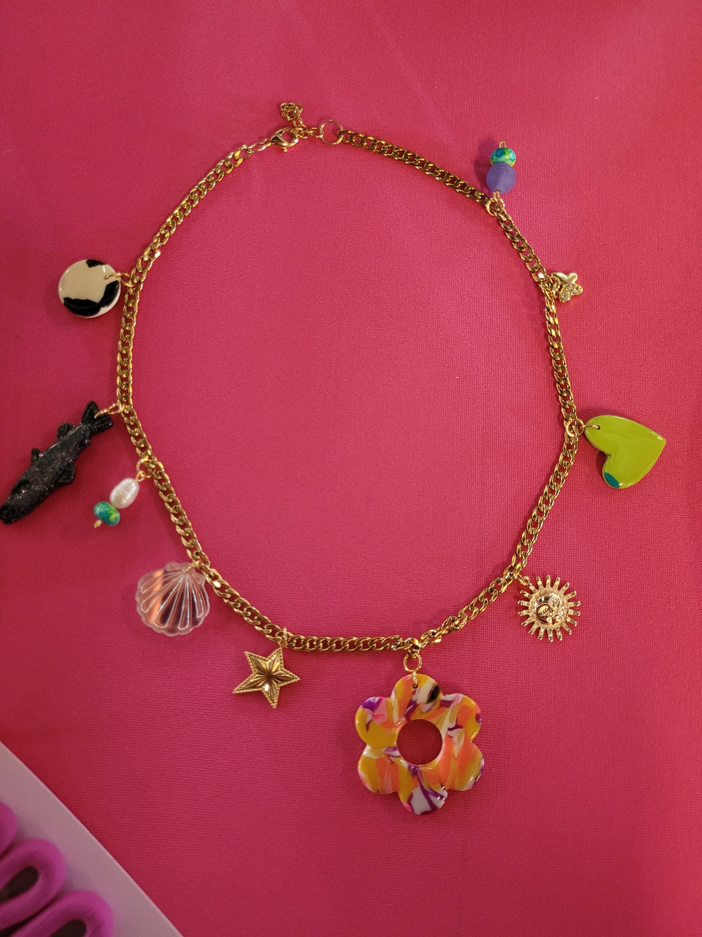 Charm Necklace (estilos variados)