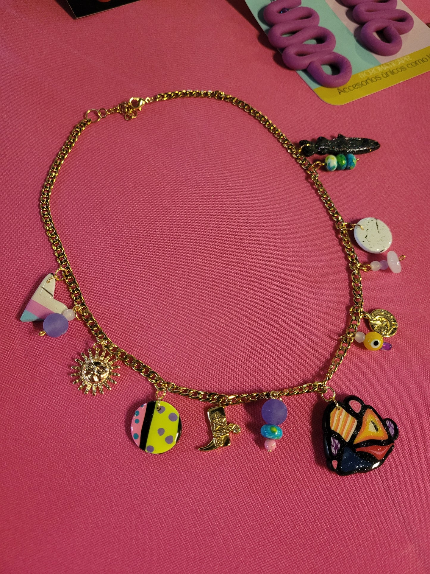 Charm Necklace (estilos variados)